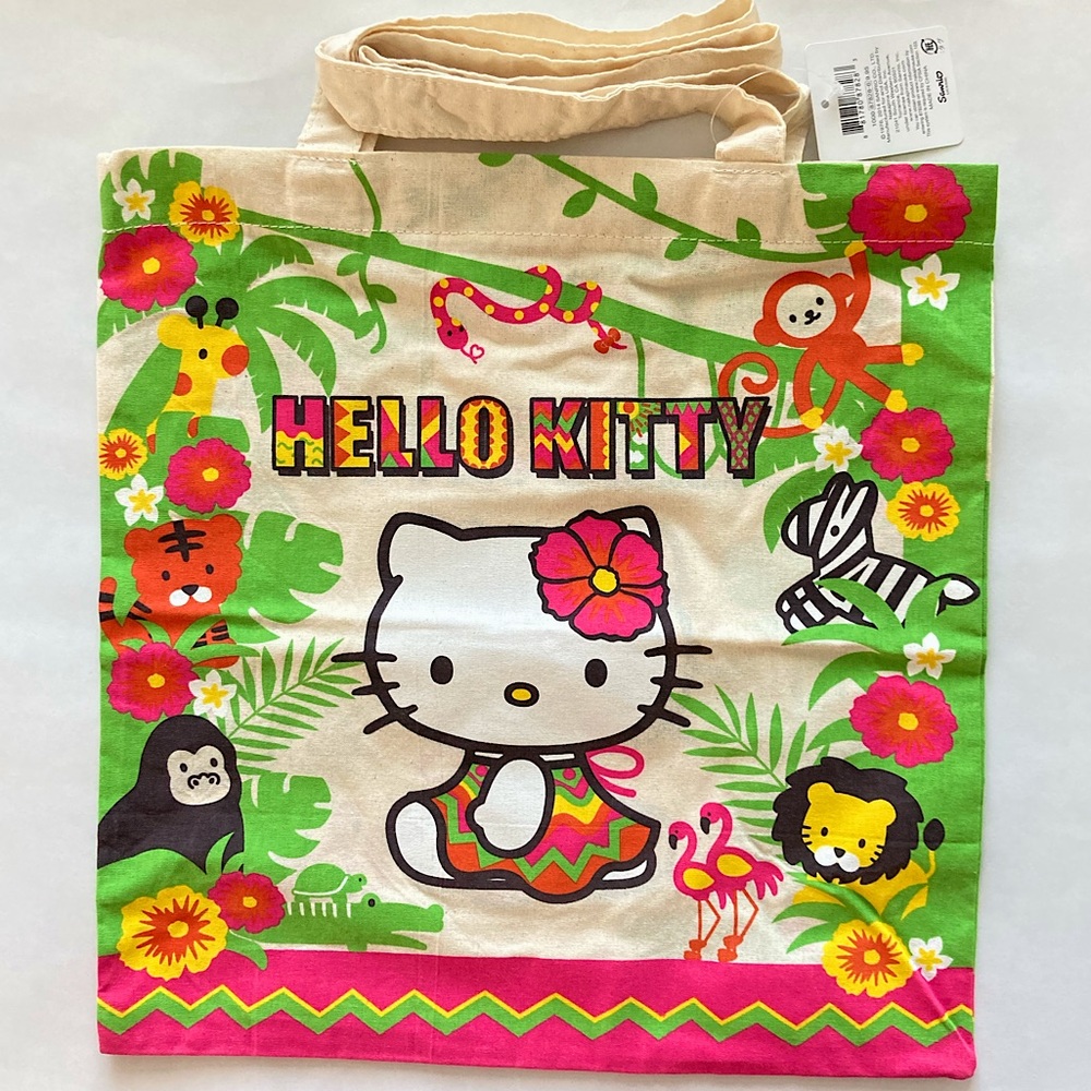Sanrio | Hello Kitty Hawaii Tropical Tote Bag